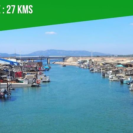 Le Carrousel - Apt Vue Mer - Plage A 10 M - Clim - Wifi Canet-en-Roussillon Ngoại thất bức ảnh