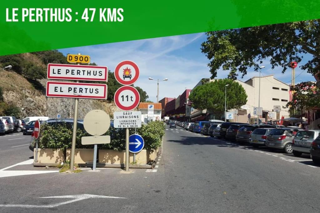 Le Carrousel - Apt Vue Mer - Plage A 10 M - Clim - Wifi Canet-en-Roussillon Ngoại thất bức ảnh