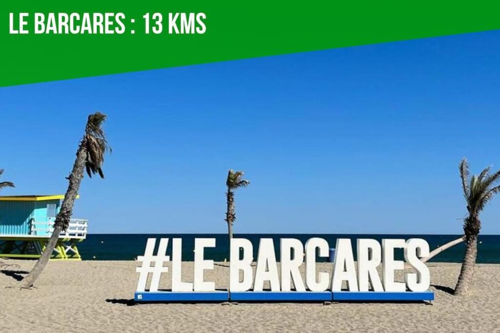 Le Carrousel - Apt Vue Mer - Plage A 10 M - Clim - Wifi Canet-en-Roussillon Ngoại thất bức ảnh